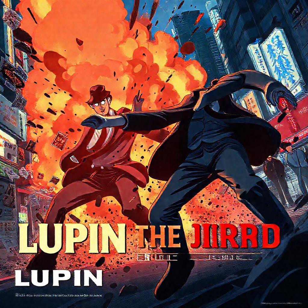 Key Visual: Zenigata and Two Lubins