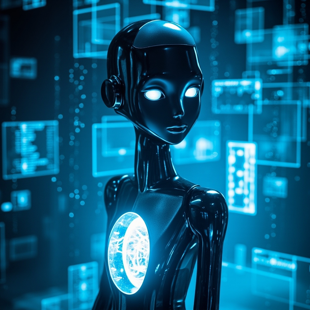 Abstract AI representation