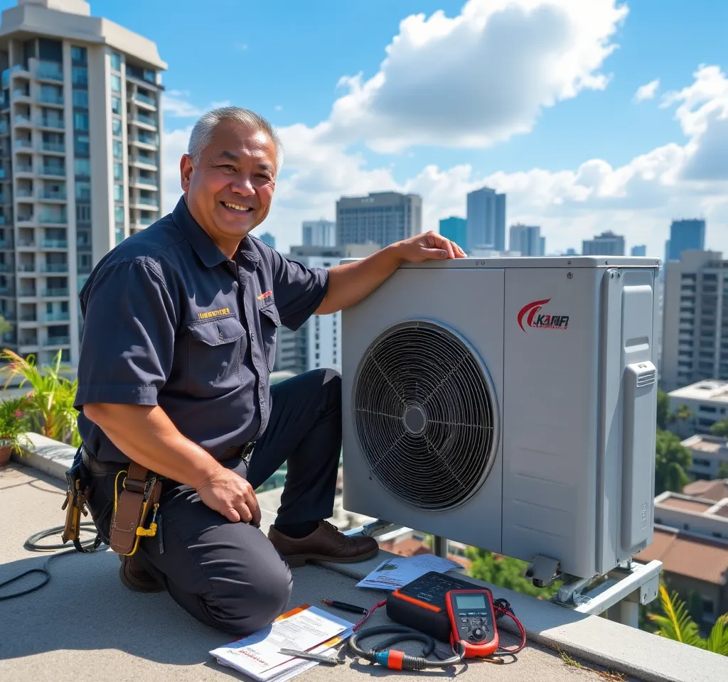 The Legendary Air Conditioner Technician in Thailand