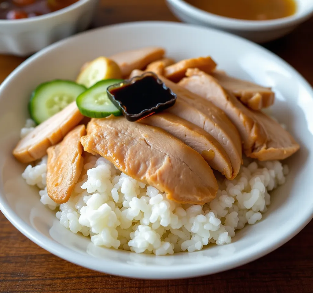 Hainanese Chicken Rice