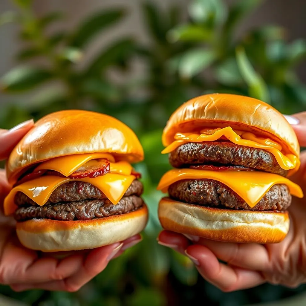 Vibrant Burgers Photography