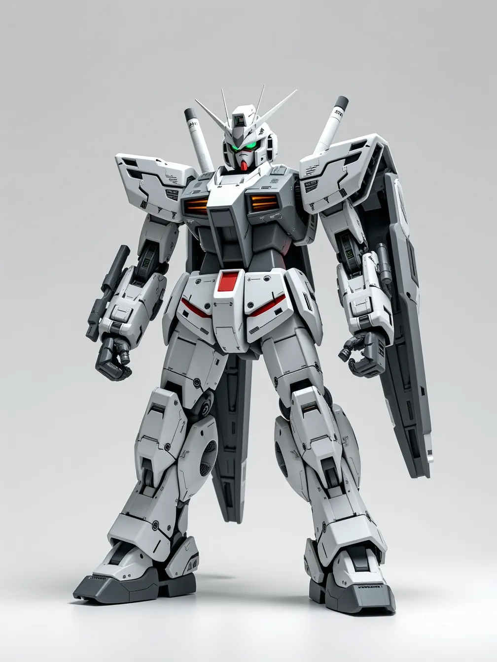 Futuristic Mecha Robot - Gundam