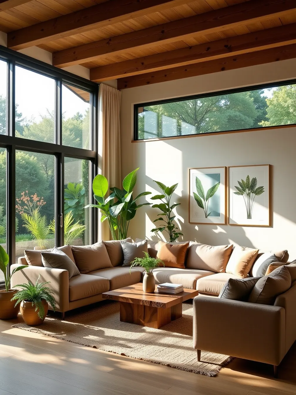 Eco-Friendly Modern Living Room